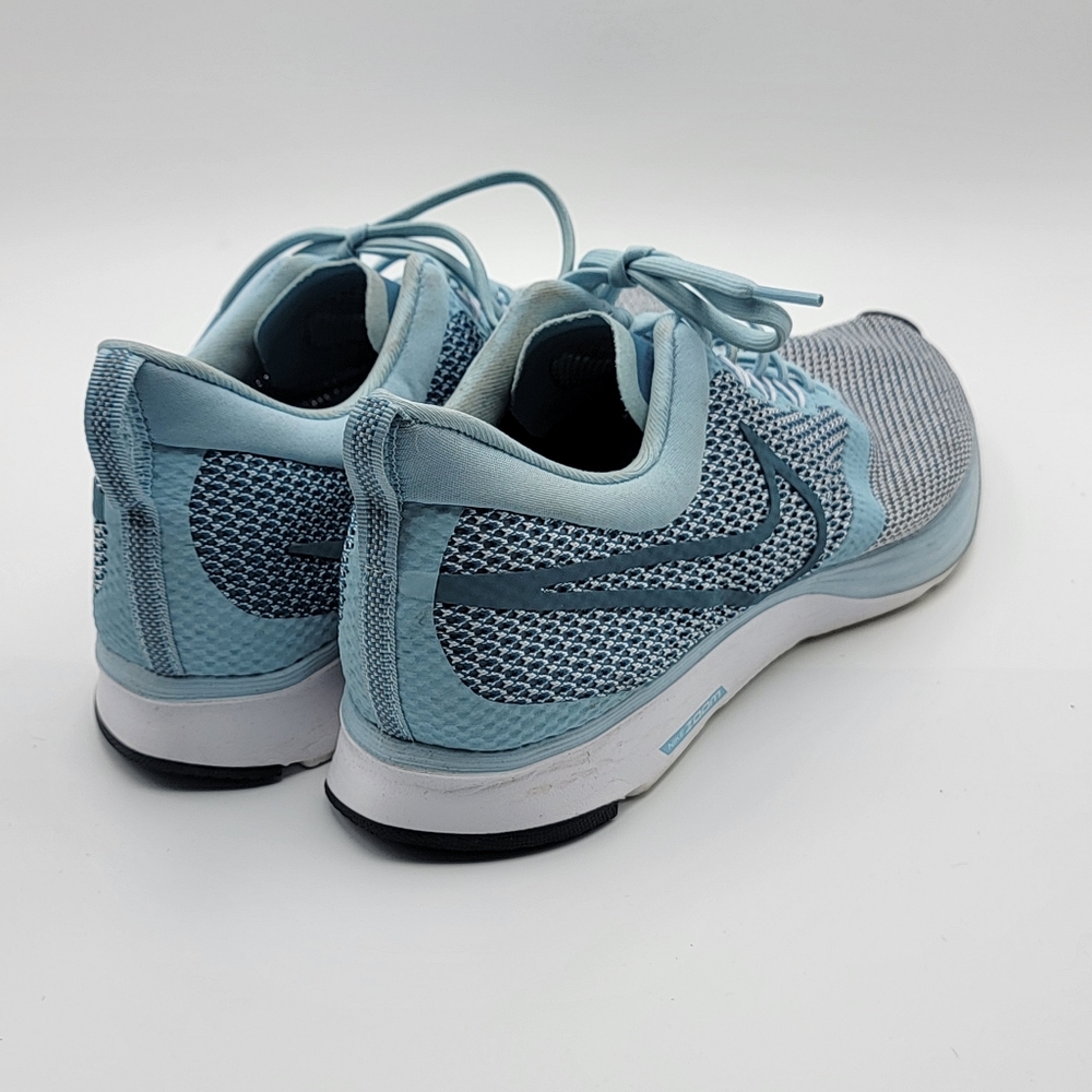Nike Zoom Strike Women's Light Blue and Gray Athletic Shoes SIZE 11 #1548 - Picture 5 of 7